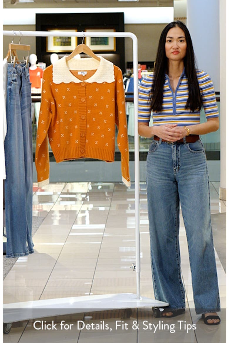 Georgia Contrast Collar Cardigan video