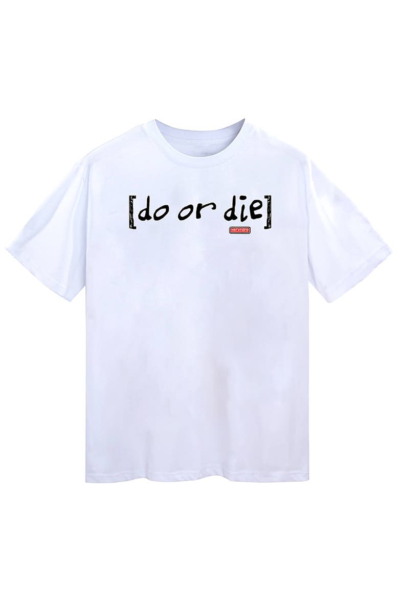Do Or Die Tee, Main, color, White