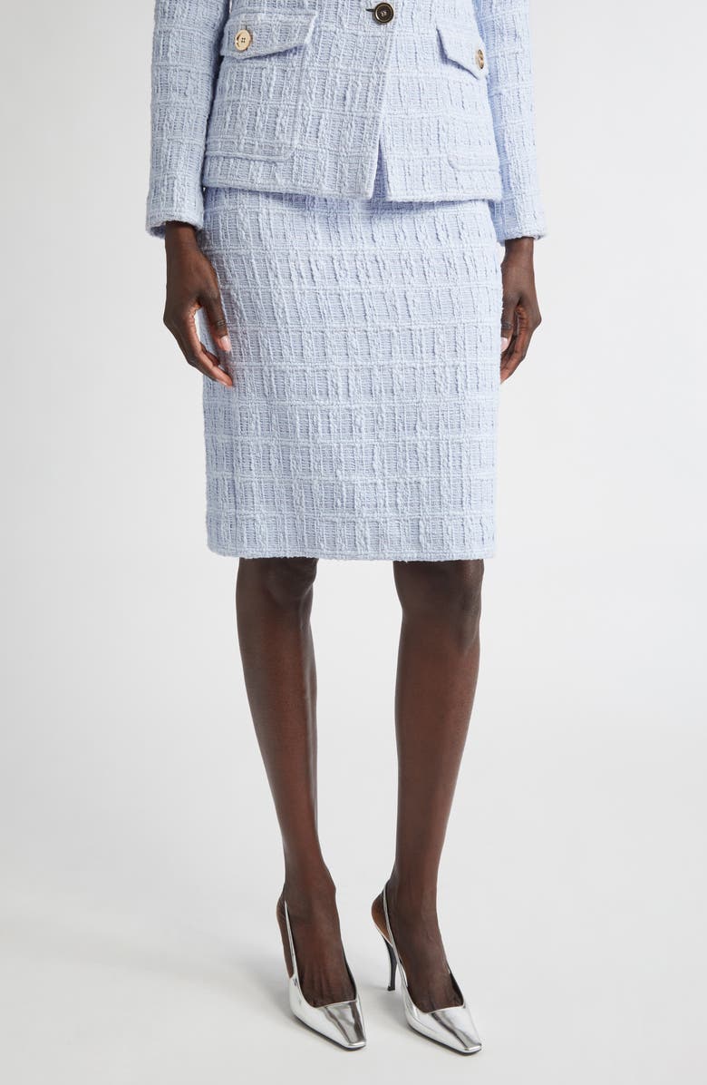ST. JOHN Skyler Skirt, Main, color, Blue Lagoon
