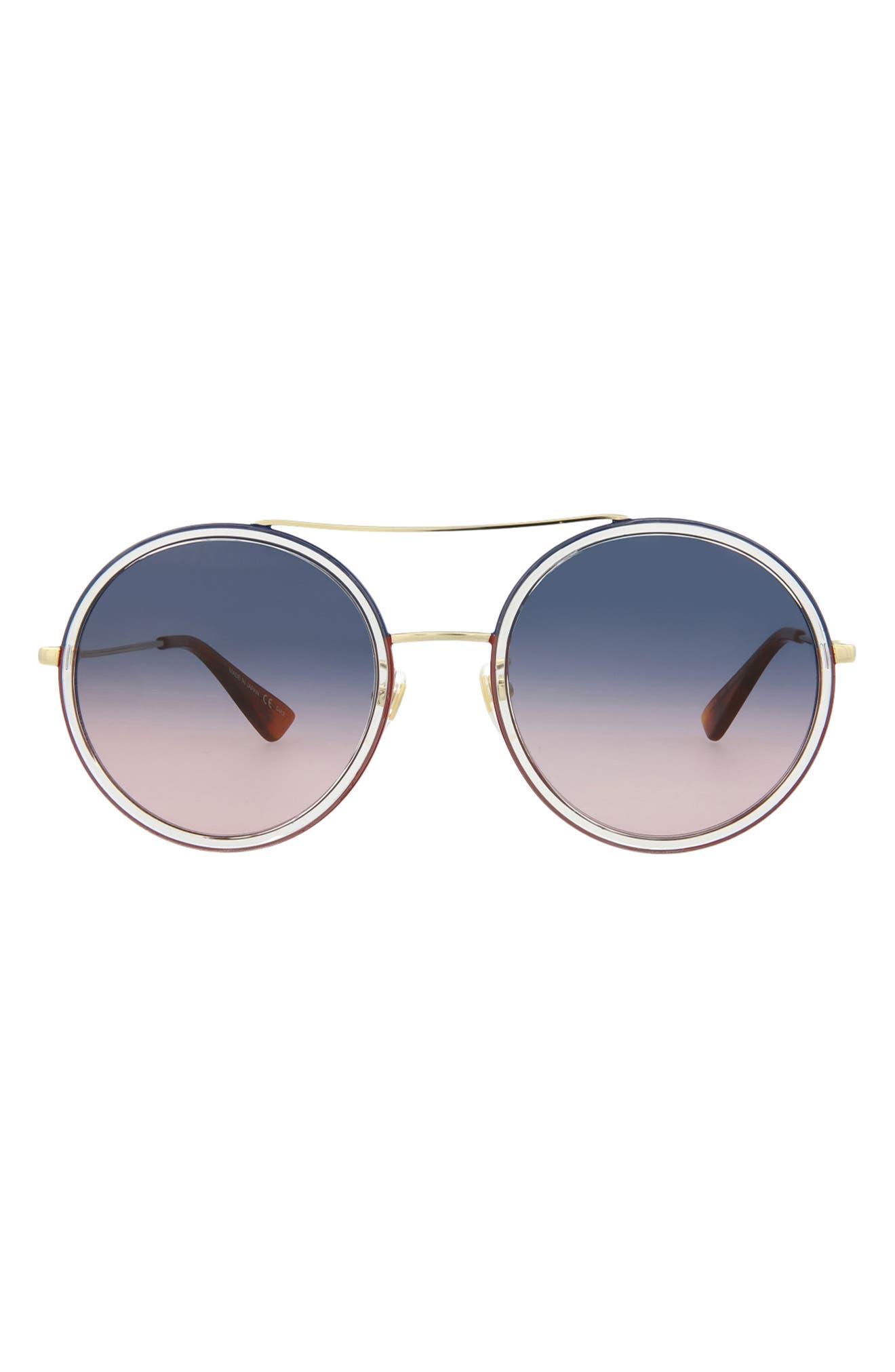 56mm Round Sunglasses