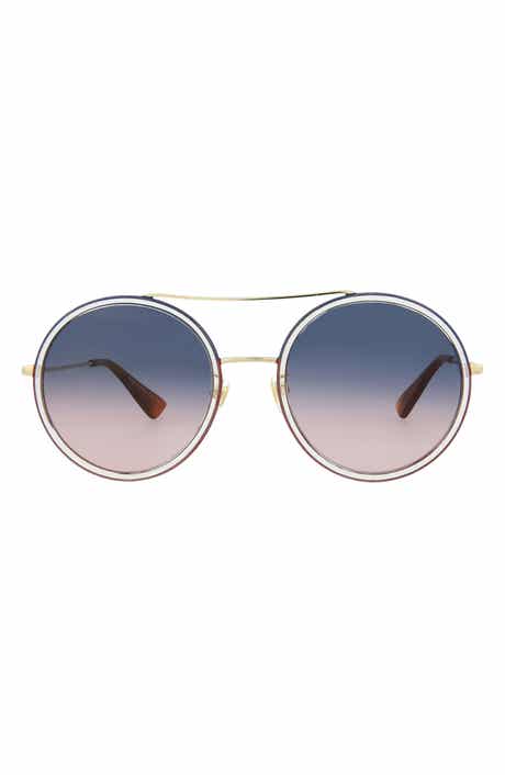 56mm Round Sunglasses