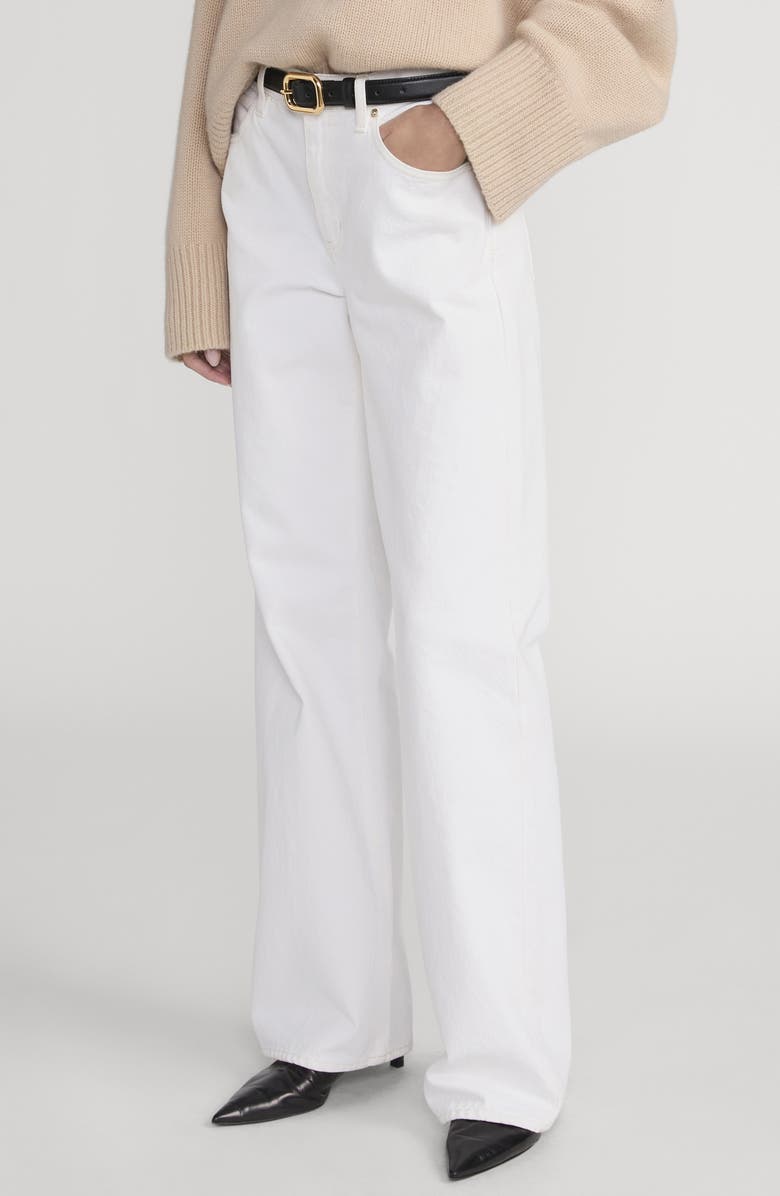 FRAME The Stroll Wide Leg Jeans, Alternate, color, Au Natural Clean