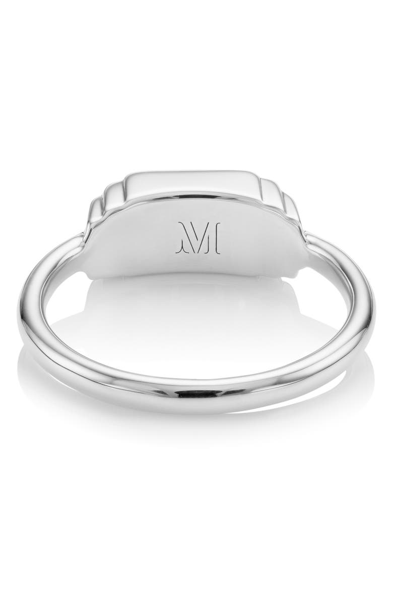 Monica Vinader Baja Deco Semiprecious Stone Ring, Alternate, color, 