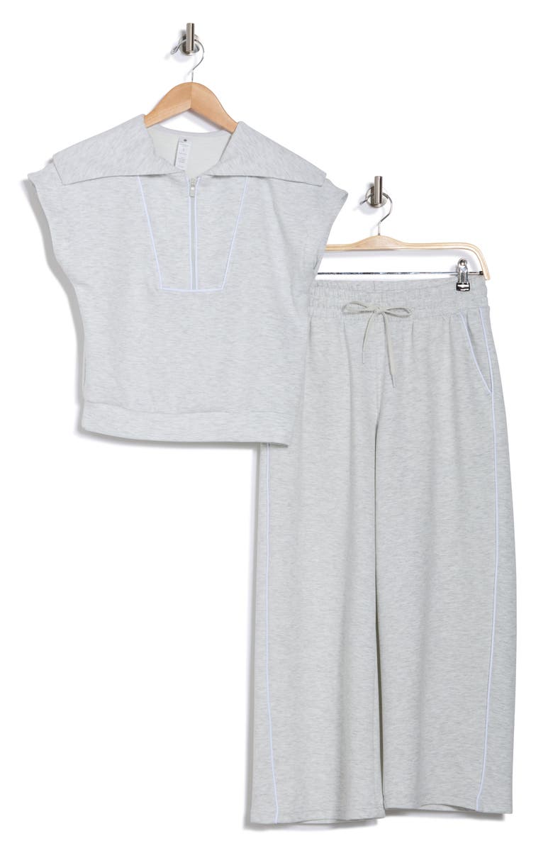 YOGALICIOUS Monaco Scuba Knit Sweatshirt & Pants Set, Alternate, color,