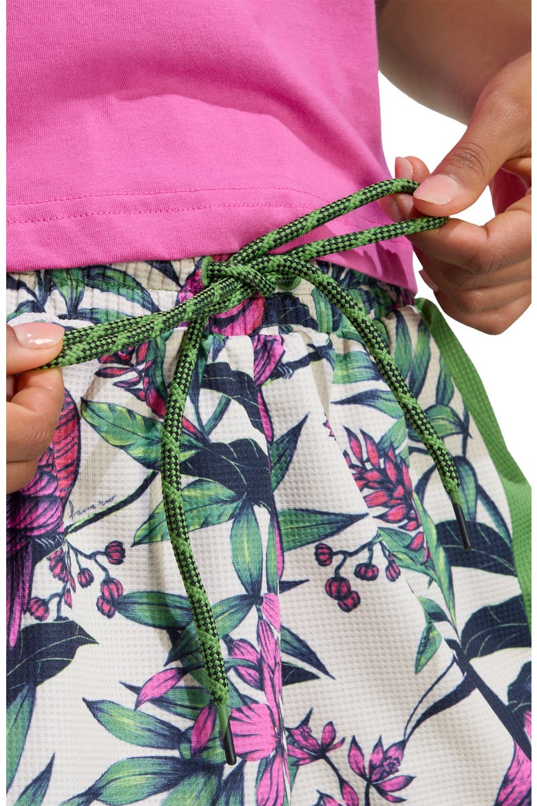 x FARM Rio Premium Shorts, Alternate, color, CREW GREEN/LINEN/ FUCHSIA