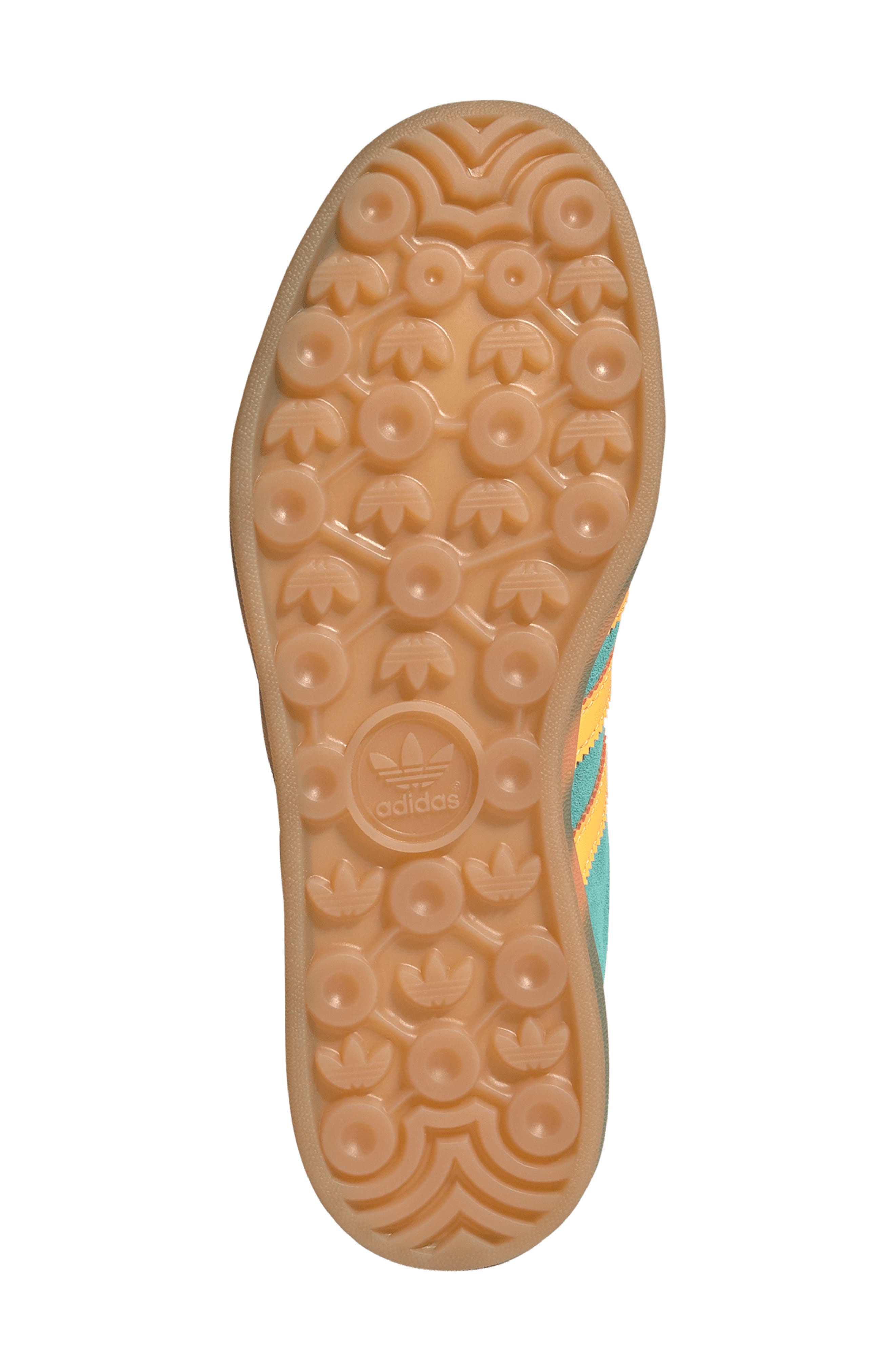 adidas Gazelle Indoor Sneaker, Alternate, color, Acid Mint/ Flash Orange/ Gum