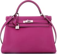 Pre-Owned Hermes Candy Kelly Handbag Epsom 32