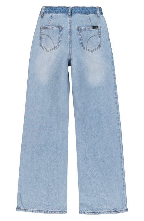 Joe's Jeans Kids' The Mia High Waist Wide Leg Jeans In Blue