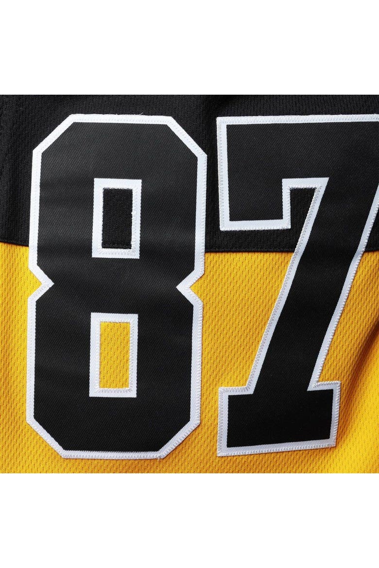 Youth Sidney Crosby Black Pittsburgh Penguins Pandemonium Name & Number Shorts, Alternate, color, Black