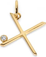 Monica Vinader Lab Grown Diamond Initial Pendant (Online Trunk Show)