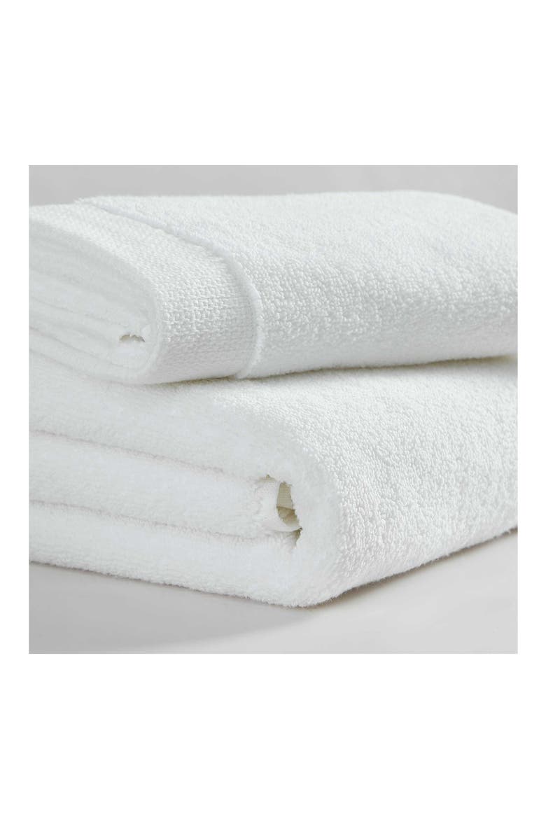 Entwine 3-Piece Towel Set, Alternate, color, WHITE