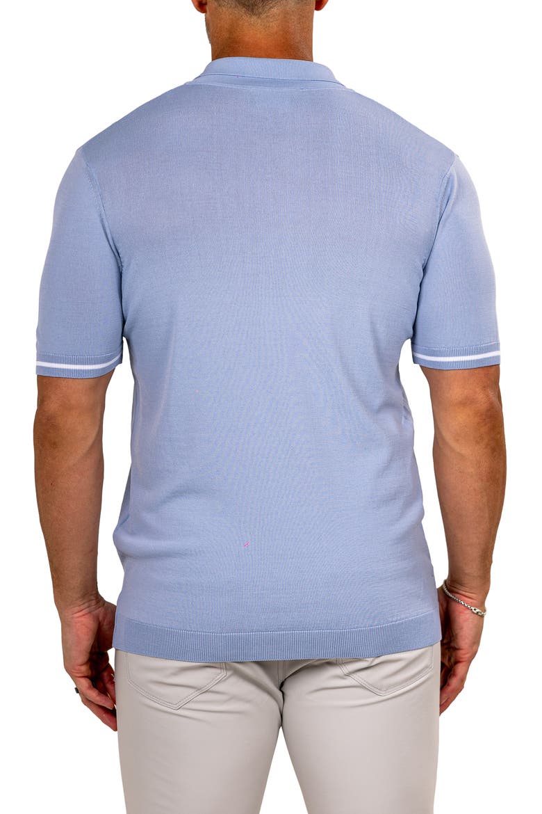 Marthy Blue Polo, Alternate, color, BLUE