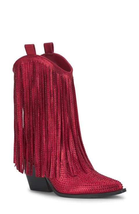 Paredisa Fringe Western Boot