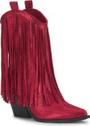Jessica Simpson Paredisa Fringe Western Boot
