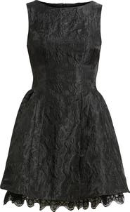 Sister Jane Screenplay Floral Jacquard Cocktail Dress