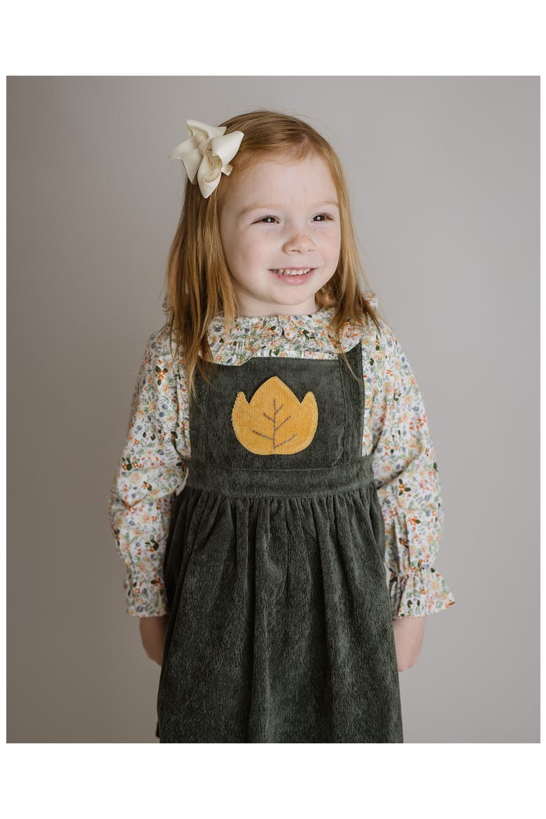 Floral Ruffle Sleeve Blouse, Alternate, color, Yellow Multi