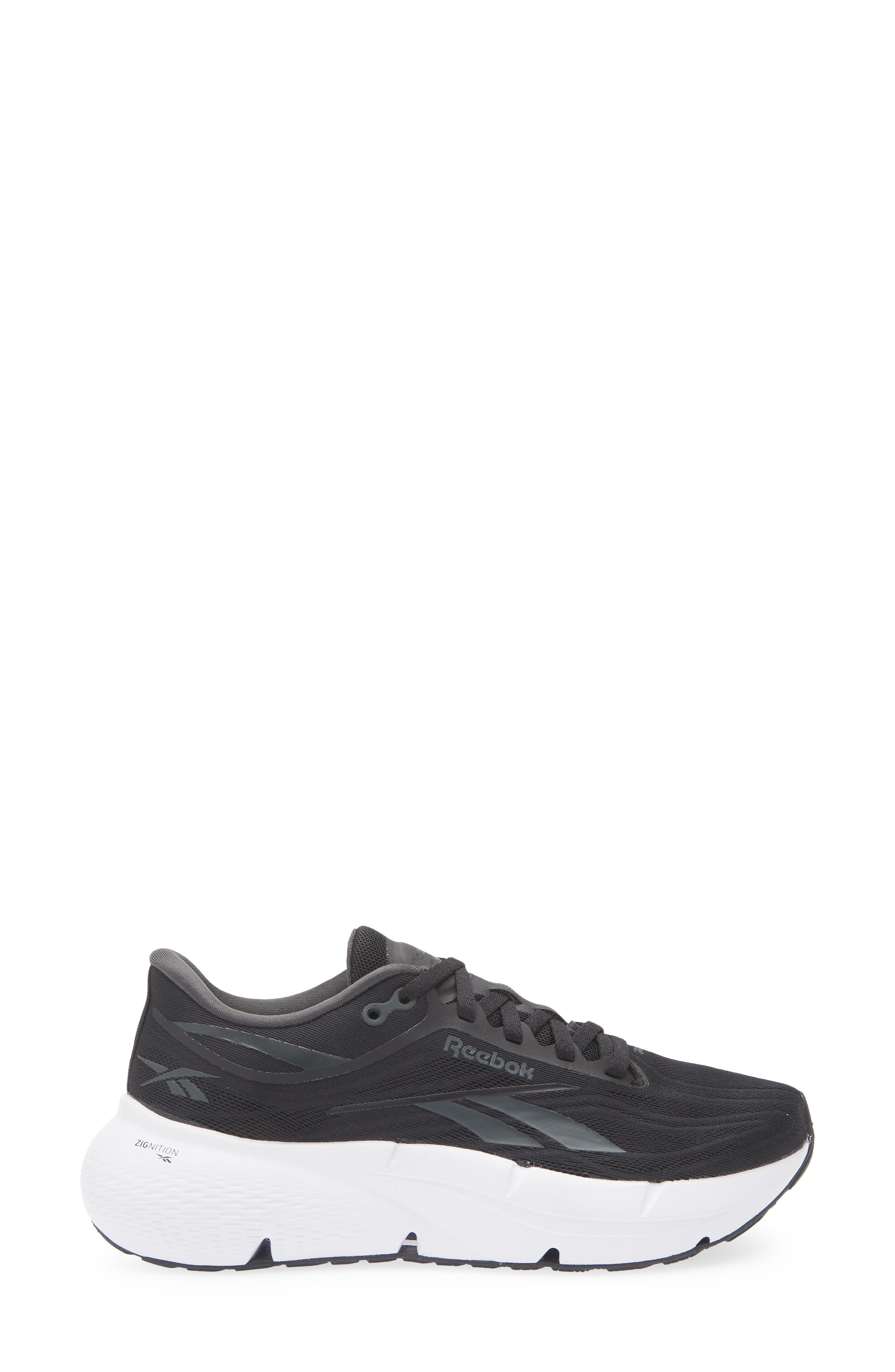 Reebok Zignition Sneaker, Alternate, color, Black White