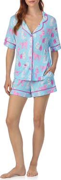 Room Service Pjs Print Short Pajamas