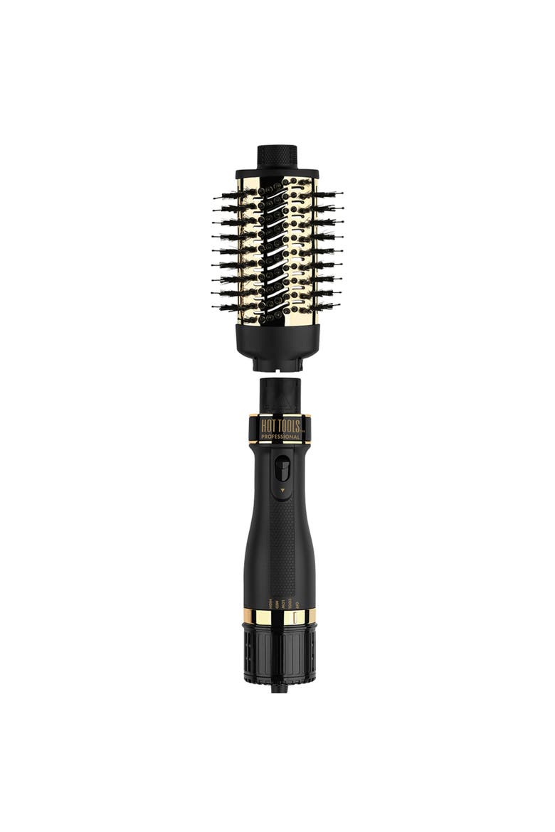 Pro Artist 24K Gold Collection One-Step Small Detachable Blowout and Volumizer, Alternate, color, Black and Gold