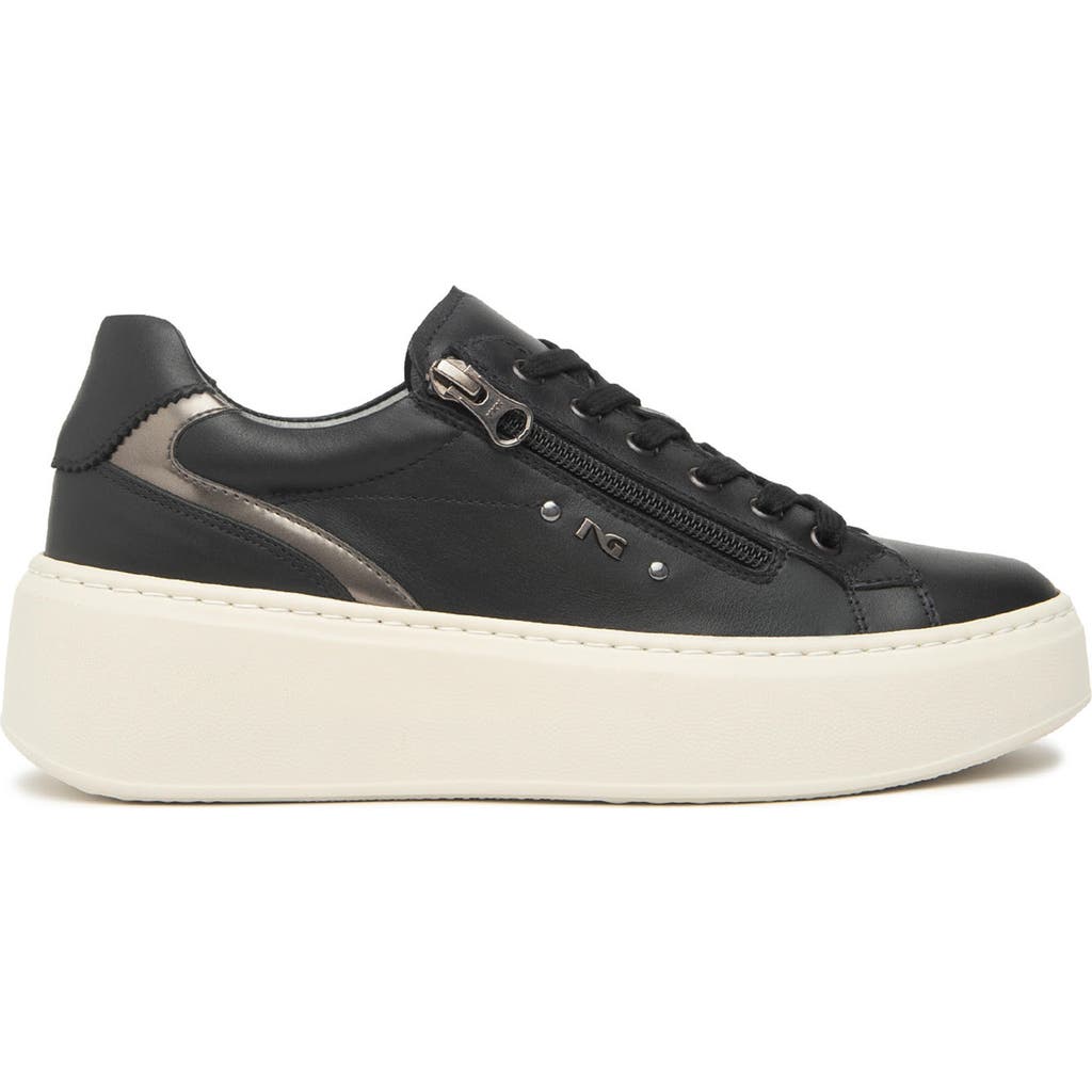 Nerogiardini Platform Sneaker In Black