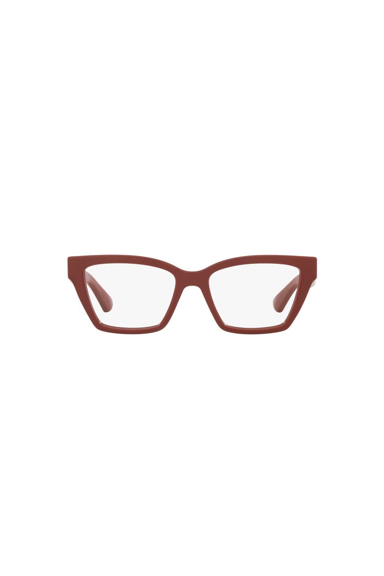 53mm Cat Eye optical glasses, Alternate, color, Red