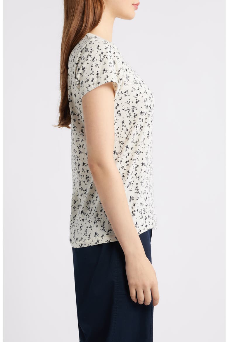 All Over Stars T-Shirt, Alternate, color, IVORY MULTI