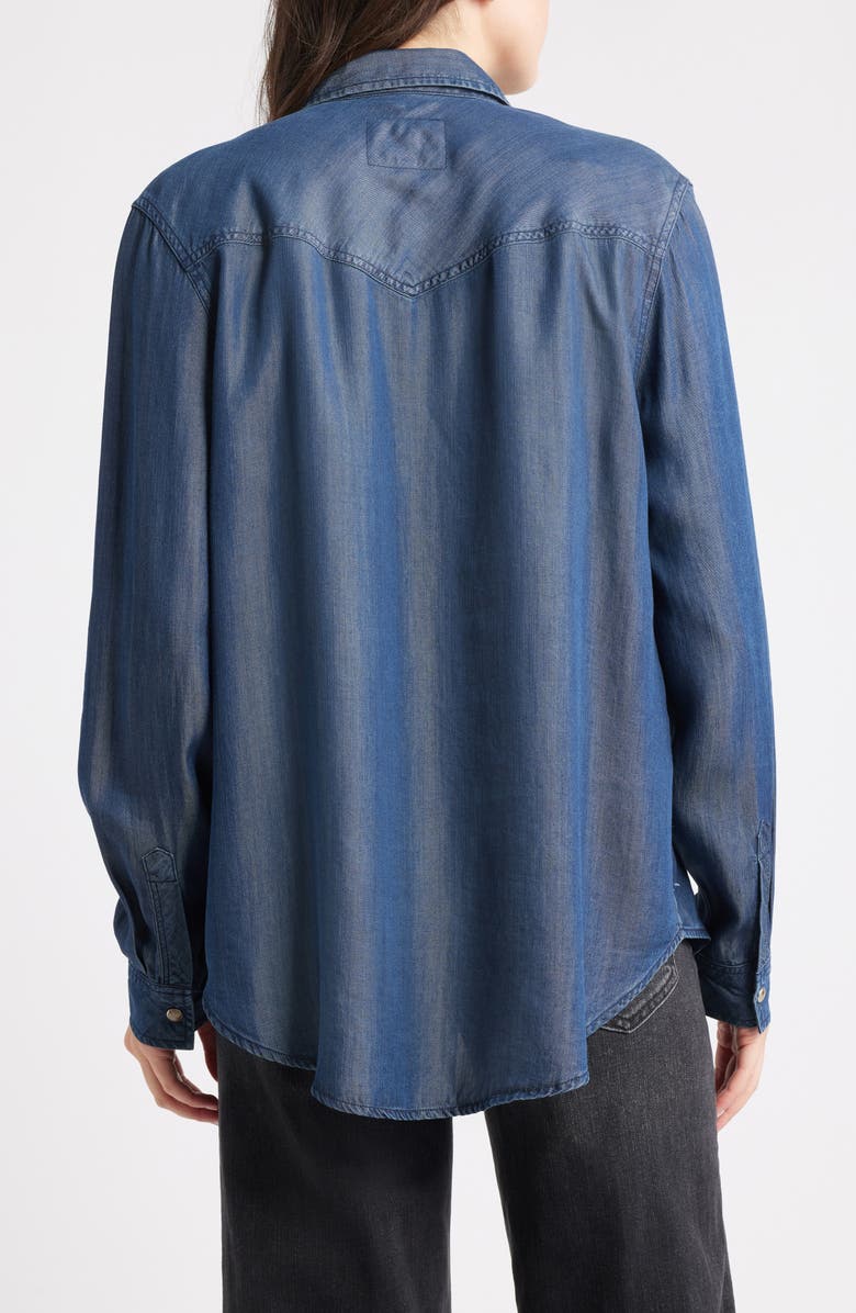 Rails Remi Denim Shirt, Alternate, color, Oceana