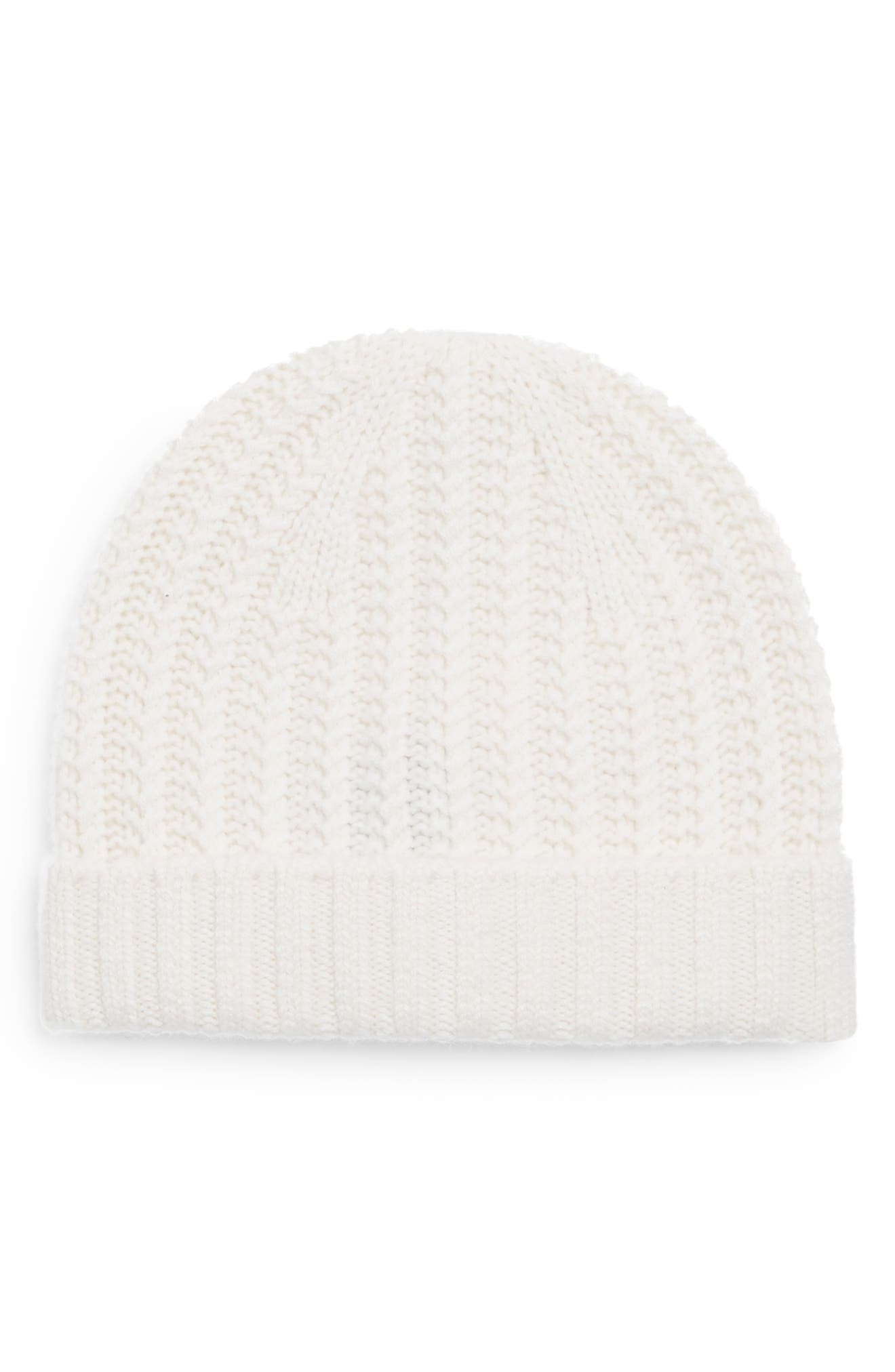 Cable Knit Cashmere Beanie