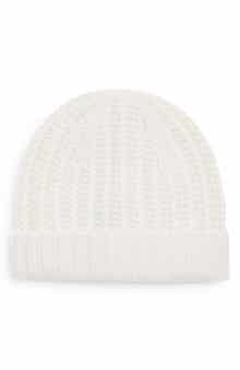 Cable Knit Cashmere Beanie