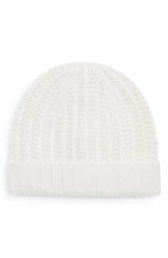 Cable Knit Cashmere Beanie