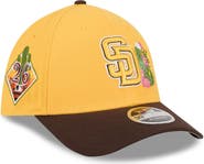 New Era Men's New Era  Gold/Brown San Diego Padres 2026 Spring Training M-Crown 39THIRTY Flex Hat
