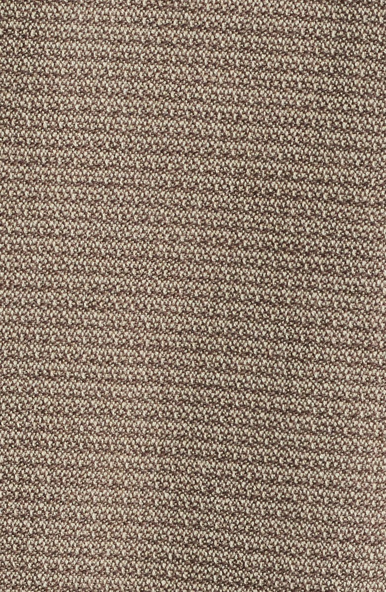 Johnston & Murphy Pattern Zip Jacket, Alternate, color, Brown