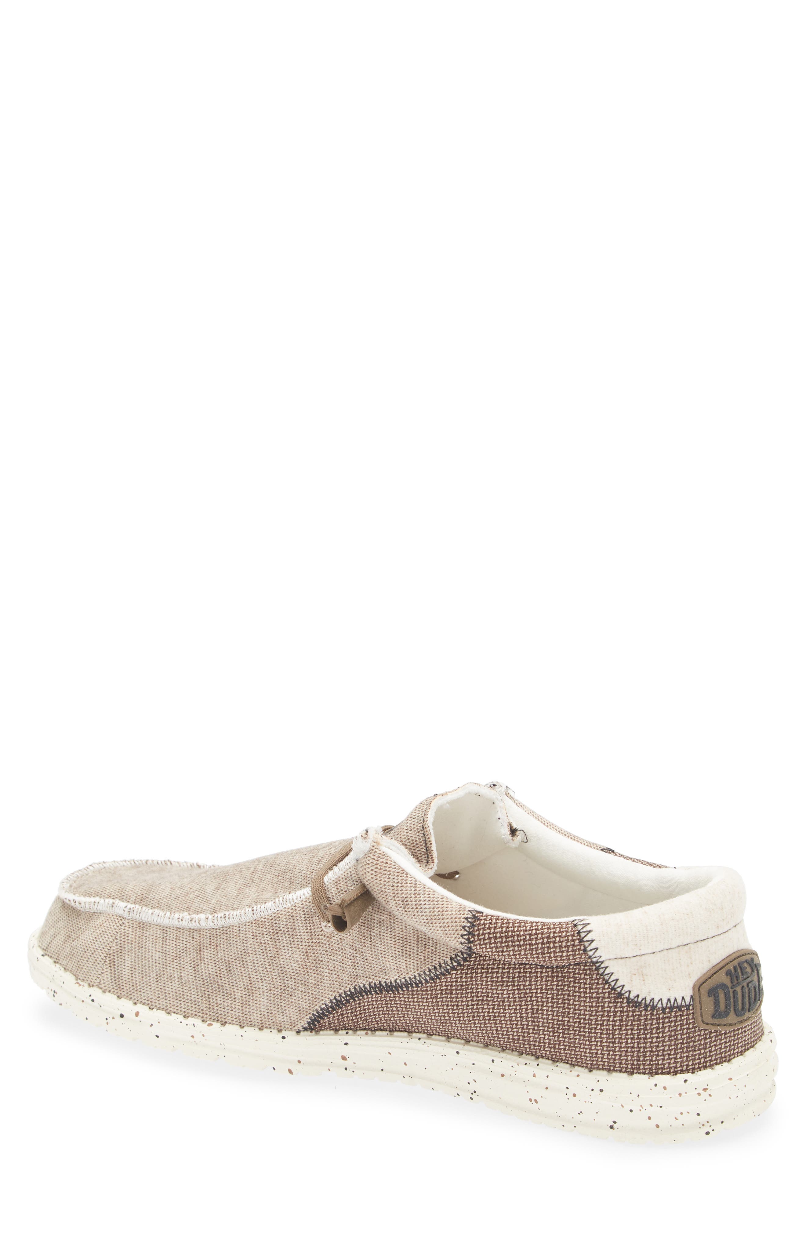 Wally Stretch Lace-Up Shoe, Alternate, color, TEAK