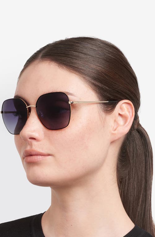 Fossil 59mm Square Sunglasses In Blue