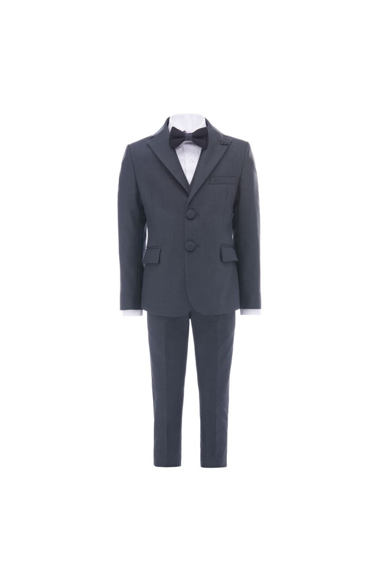 MOUSTACHE Peak Lapel Tuxedo, Alternate, color, Steel Blue