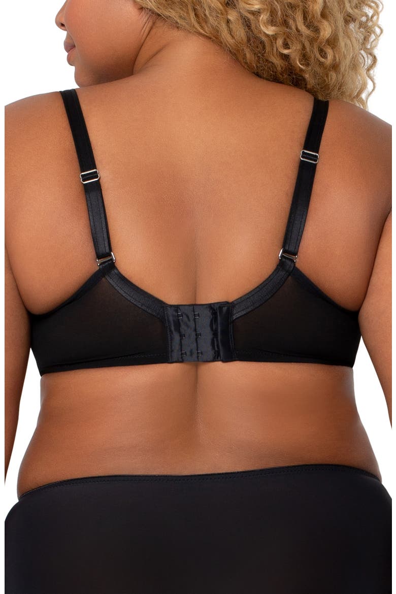 Tulip Smooth Convertible Underwire Push-Up Bra, Alternate, color, BLACK