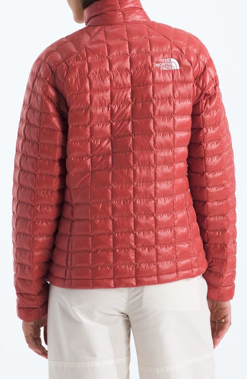 The North Face Thermoball Quilted Jacket In Red
