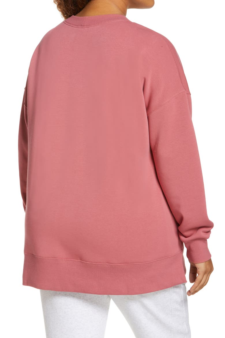 Amazing Crewneck Sweatshirt, Alternate, color, PINK MAUVE