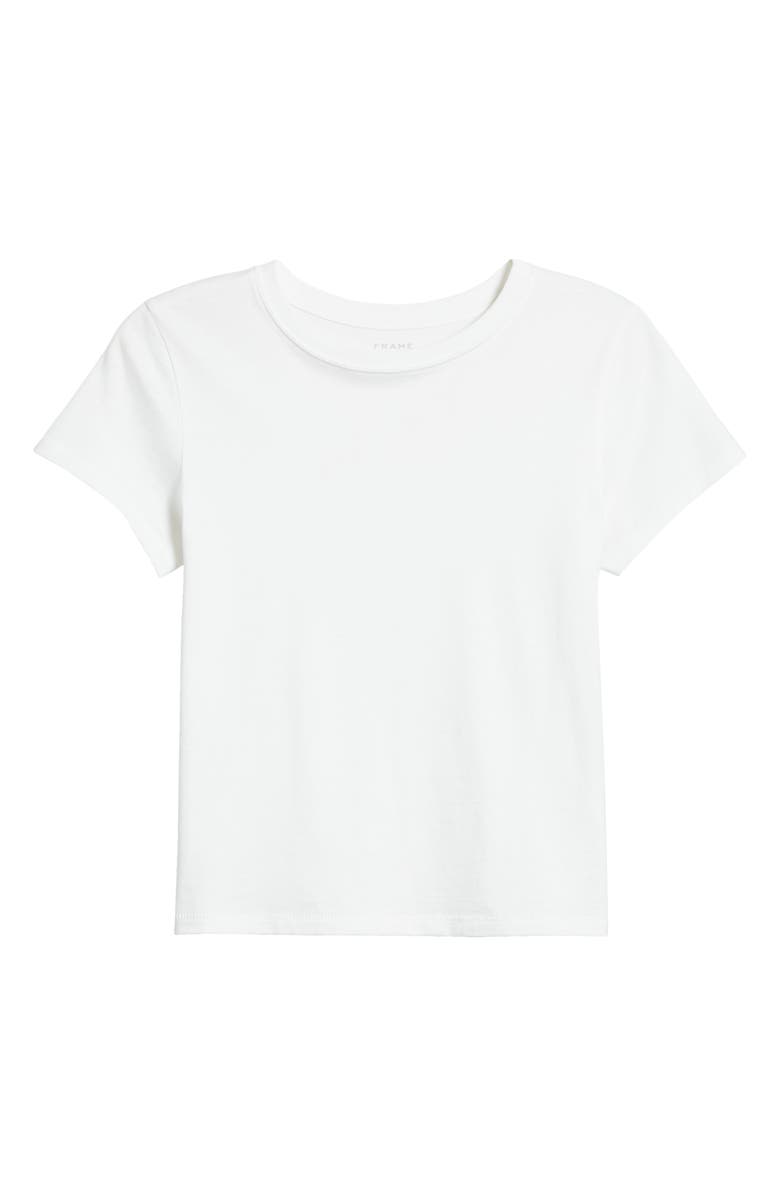 FRAME Baby Tee, Alternate, color, White