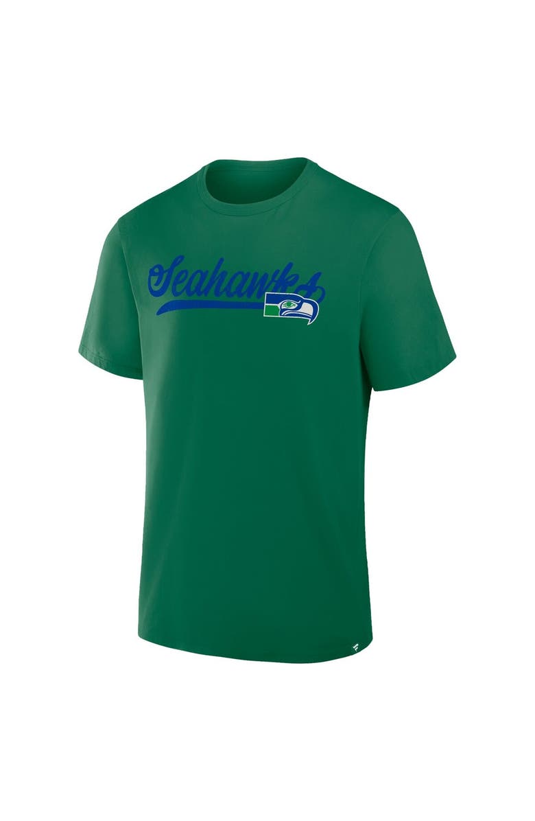 FANATICS Men's Fanatics Kelly Green Seattle Seahawks Fluid Motion Legacy T-Shirt, Alternate, color, Kelly Green