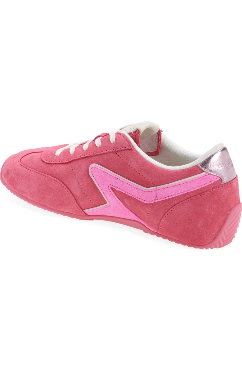 rag & bone Retro Runner Slim Ultra Sneaker, Alternate, color, Hot Pink Suede