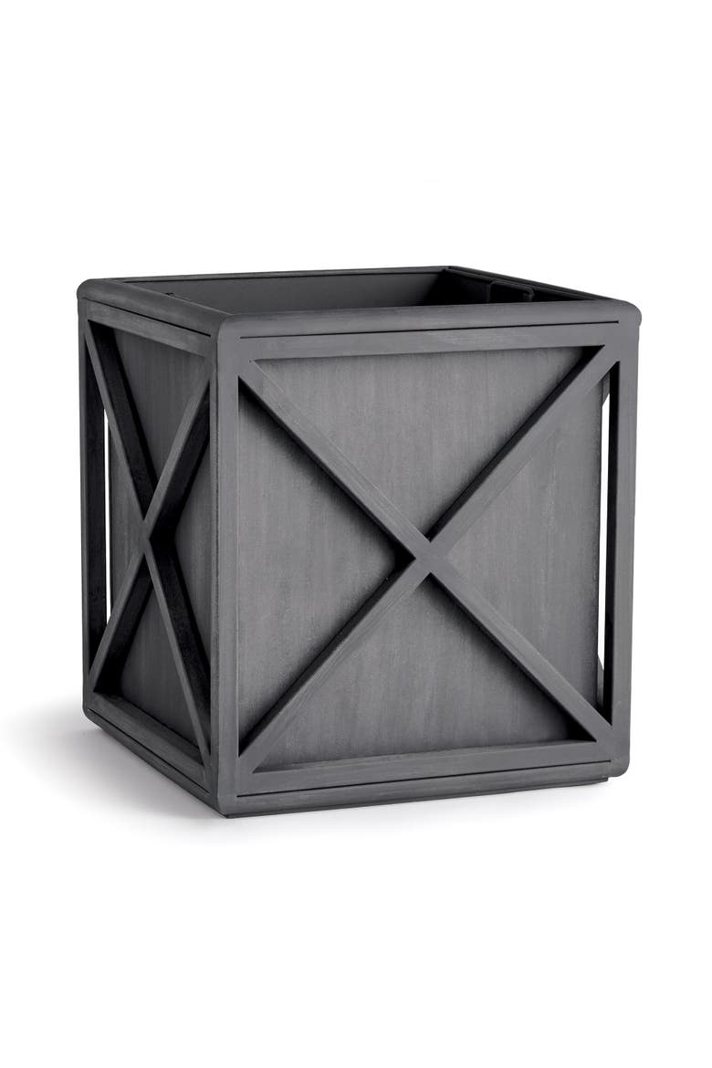 Terrazza Outdoor Planter Large, Main, color, Gray