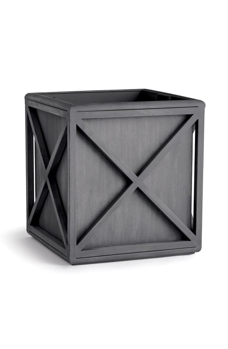 Napa Home & Garden Terrazza Outdoor Planter Large, Main, color, Gray
