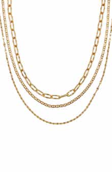 Vince Camuto Set of 3 Chain Necklaces