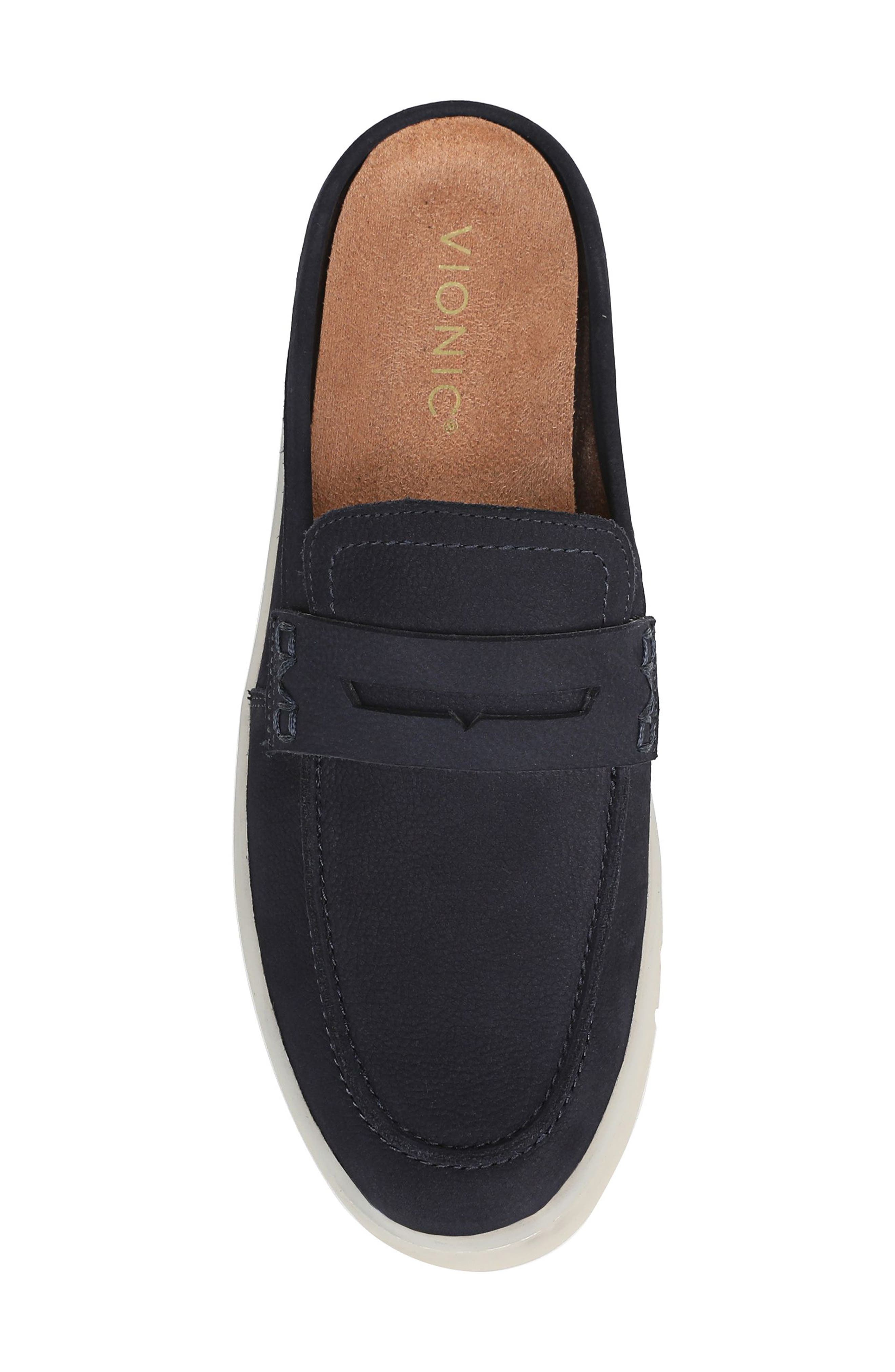 Uptown Penny Loafer Mule, Alternate, color, NAVY BLAZER