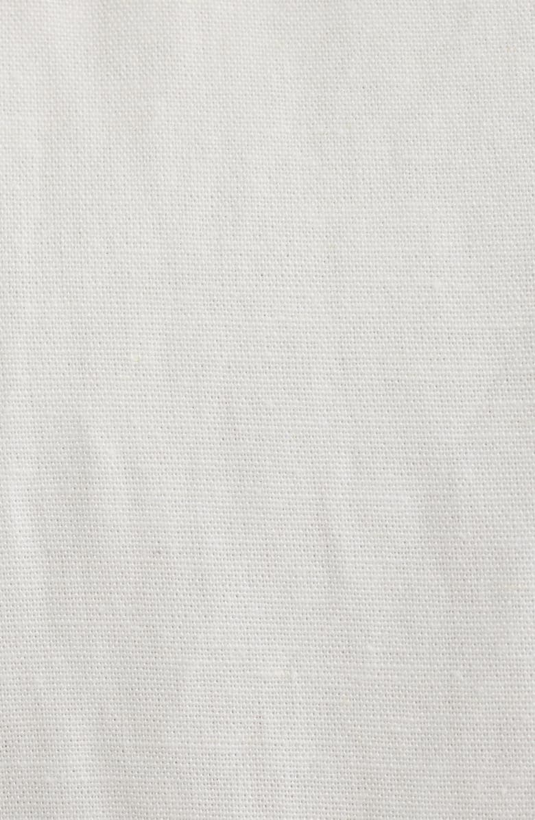 MANGO Embroidered Handkerchief Midi Dress, Alternate, color, Ecru