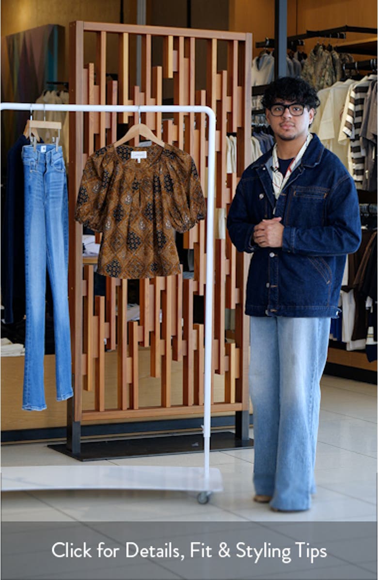 The Moorland Puff Sleeve Top, sales video thumbnail