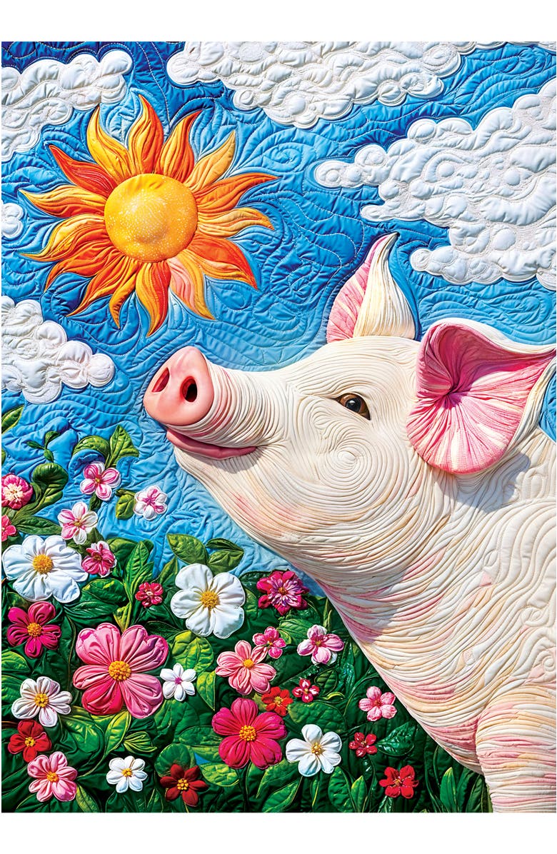 MASTERPIECES Sun-Kissed Snout 1000 Piece Puzzle, Alternate, color, Multicolor