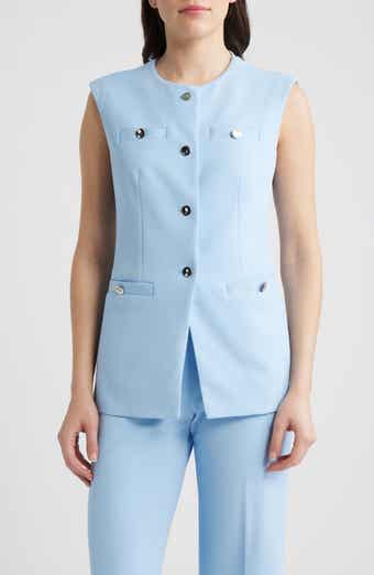 Button-Up Four-Pocket Vest