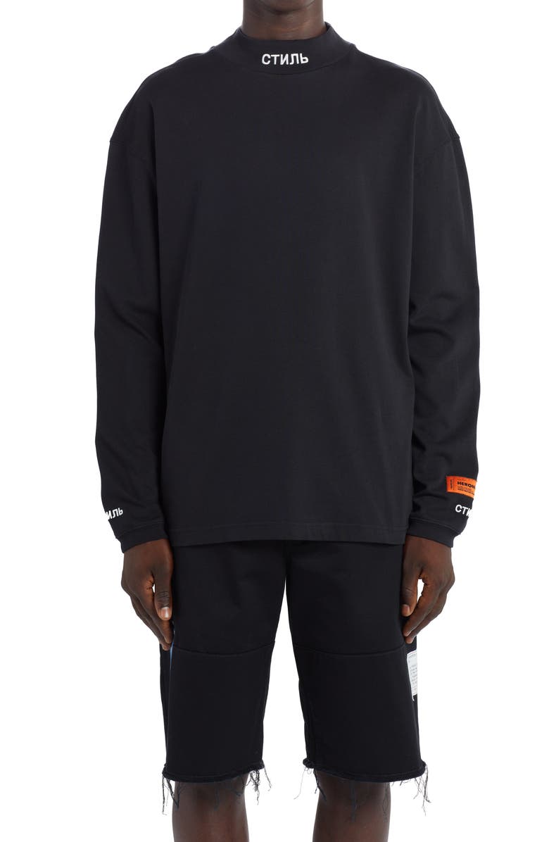 Heron Preston CTNMB Organic Cotton T-Shirt, Main, color,
